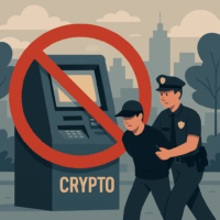 Crypto Crimes Surge, Prompting Washington's Spokane City to Ban Crypto ATMs.