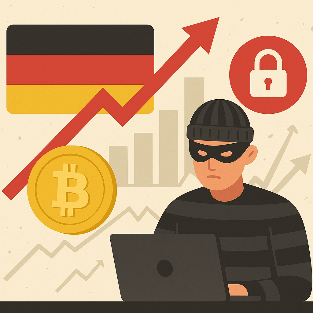 Crypto Related Crimes and Suspicious Transactions Reach An All Time High in Germany
