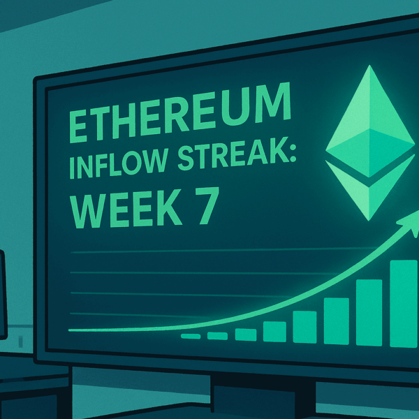 Ethereum ETFs Keep Climbing: Seven Weeks of Inflows and Counting