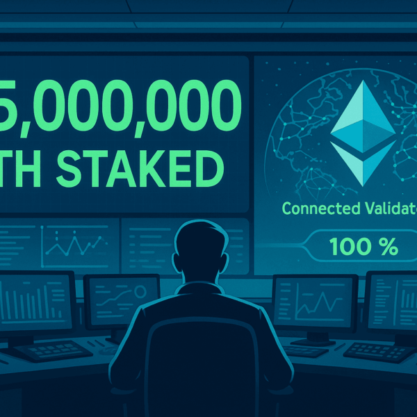 Ethereum Locks In 35 Million ETH as Staking Hits All-Time High