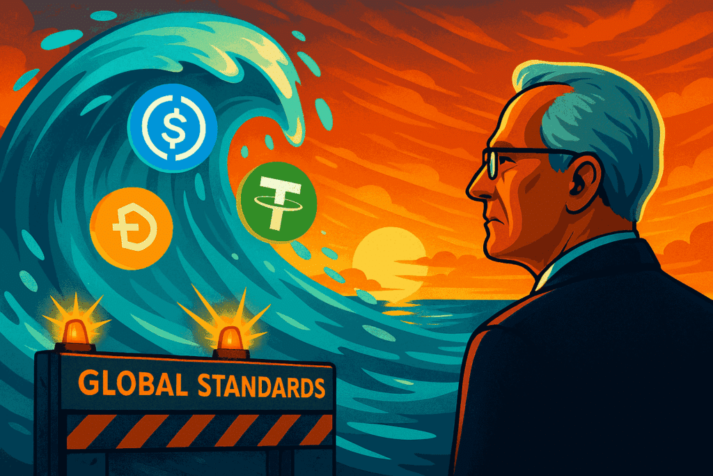 FSB Chief Klaas Knot Flags Stablecoins as Risk to Global Finance