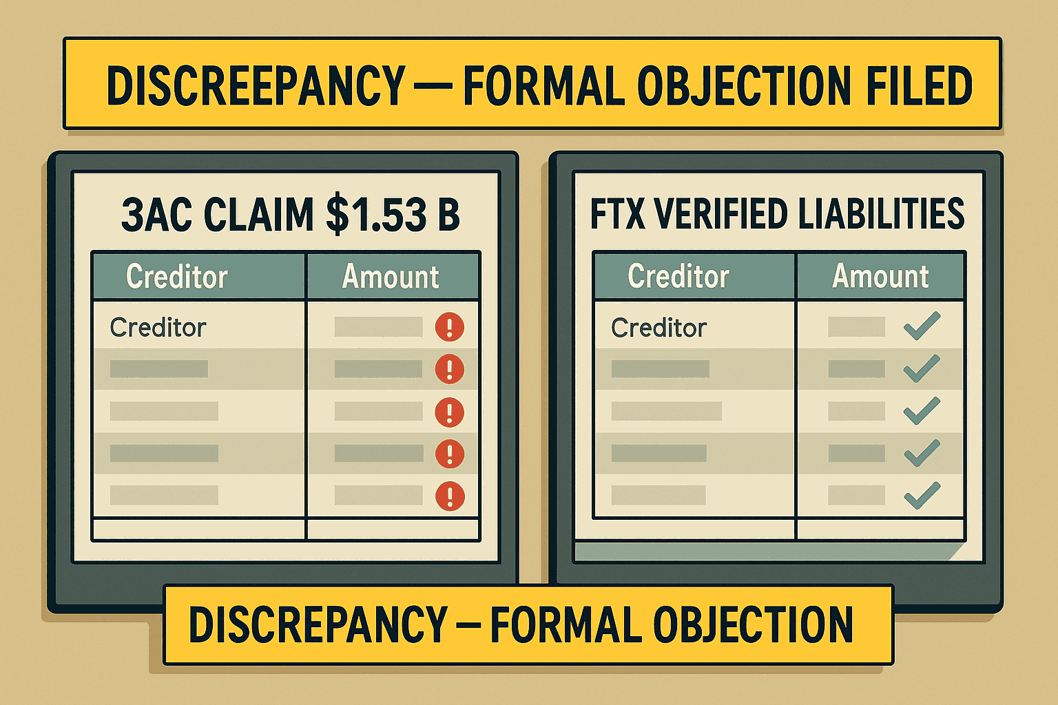 FTX Pushes Back on Three Arrows Capital’s $1.53 Billion Claim