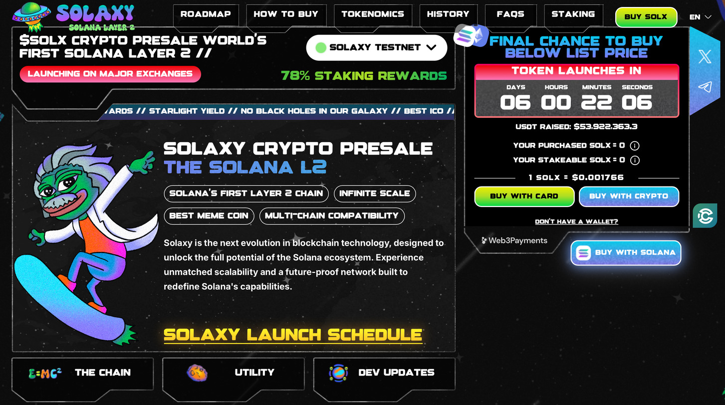 Solana ETF is days away from a possible approval and solaxy is ready to deliver a complete layer-2 blockchain
