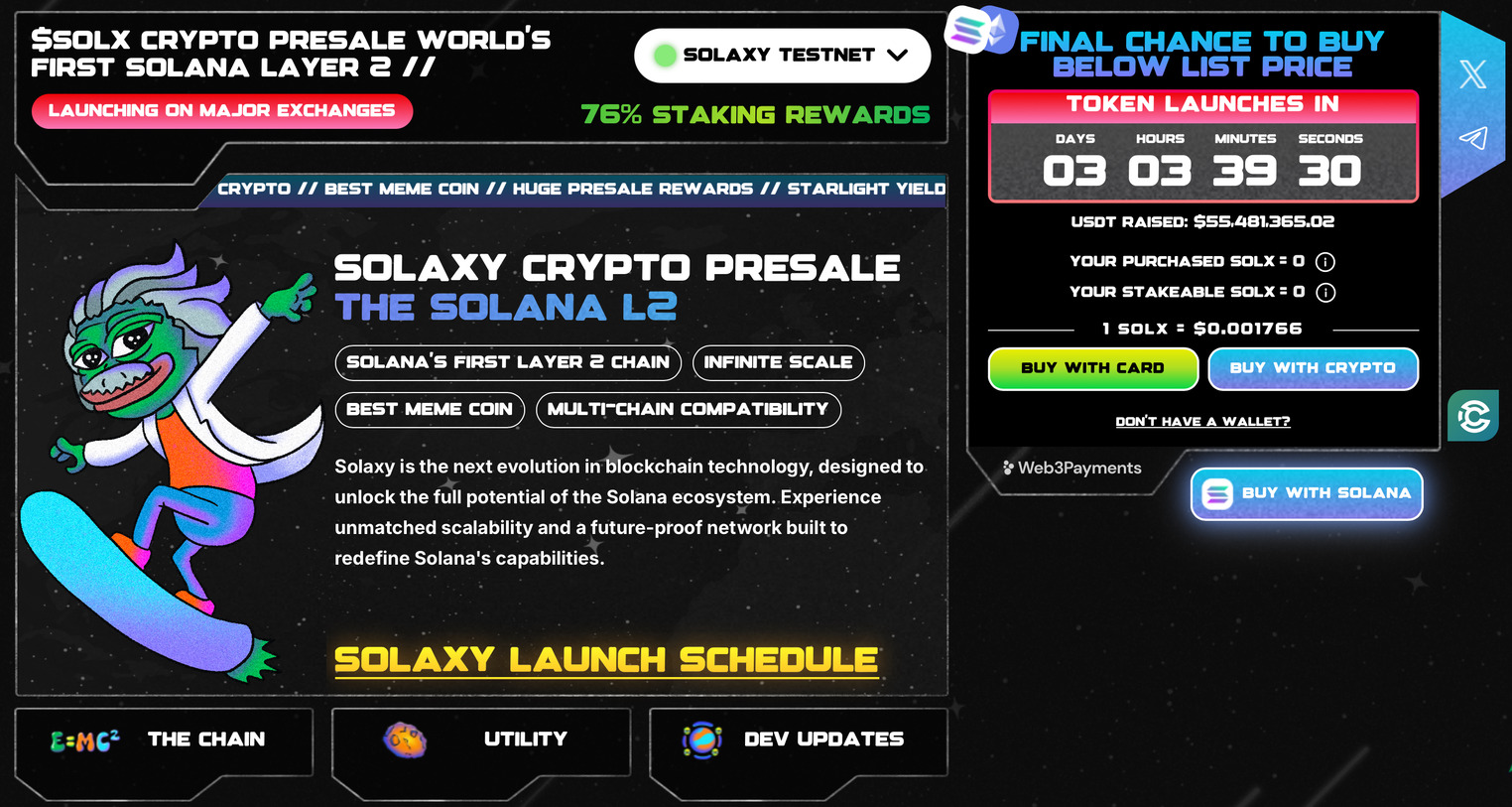 Best solana crypto to buy? Solaxy
