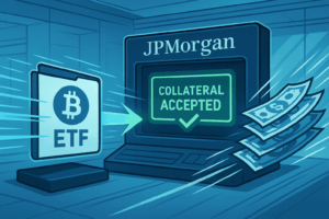 JP Morgan Accepts Bitcoin ETF as Collateral