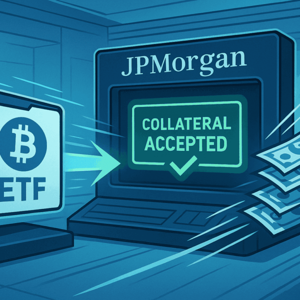 JPMorgan Will Now Let Clients Borrow Against Bitcoin ETFs