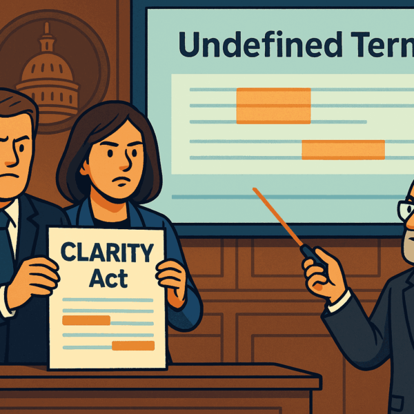 CLARITY Act Draft Explains Who Regulates Crypto in the US