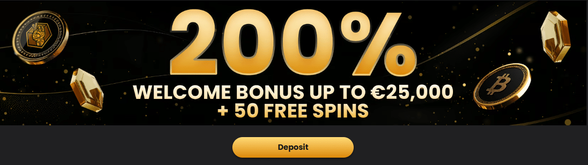 Lucky Block Casino – 200% + 50 FS