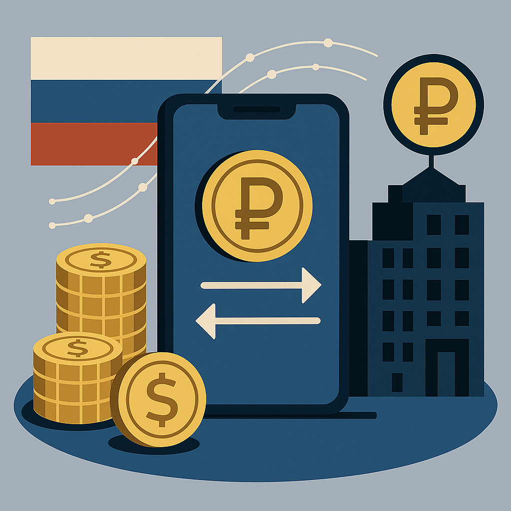 Ruble-Backed Stablecoin A7A5 worth $9.4B Processed on Grinex
