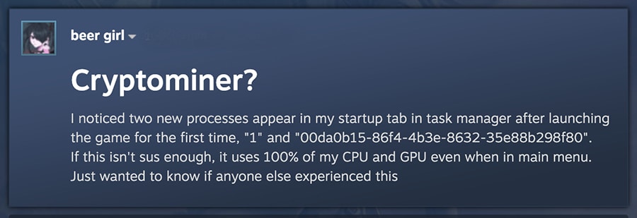 Once Human game has become the main actor in a crypto drama. Players allege it has running crypto miners, swallowing up CPU and GPU.