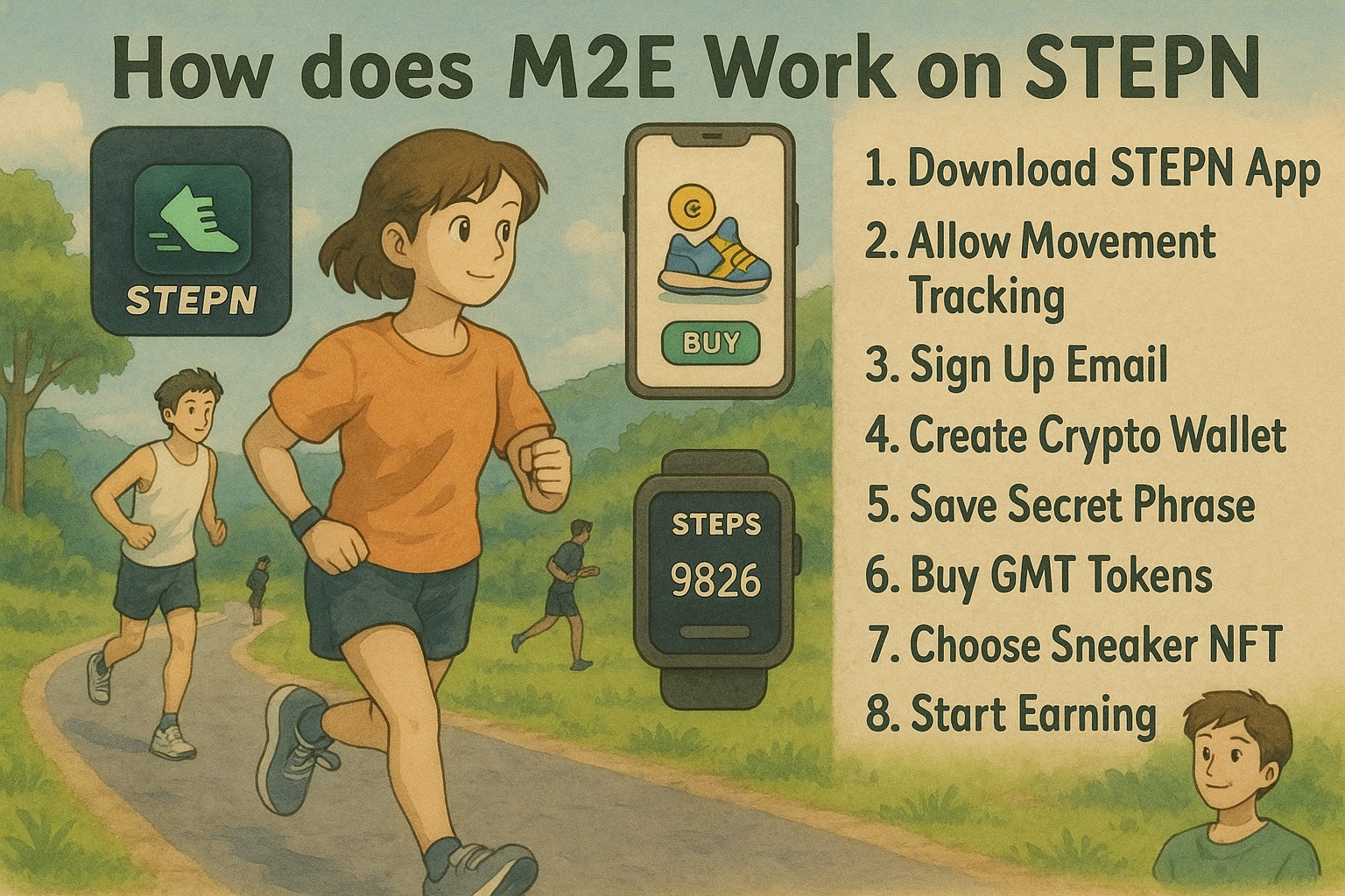 Move-to-Earn crypto explained