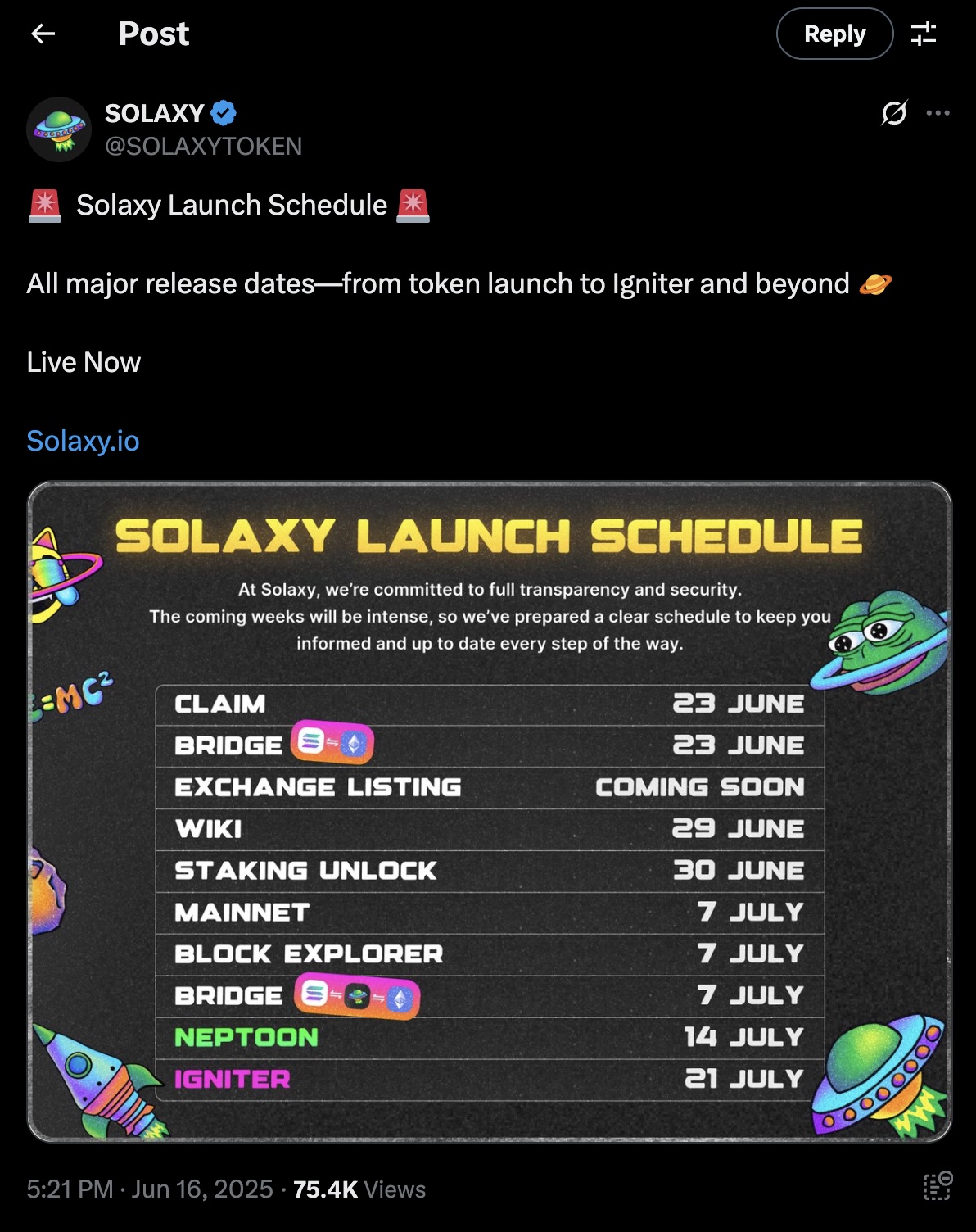 Solaxy (SOLX) is gearing up to be the next Avalanche crypto after raising more than $54m during its super successful ICO