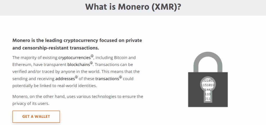 Platforma Monero.