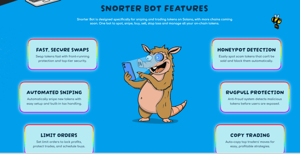 Snorter bot features