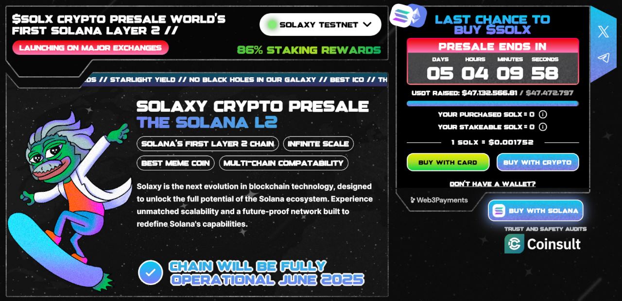 Solaxy Presale