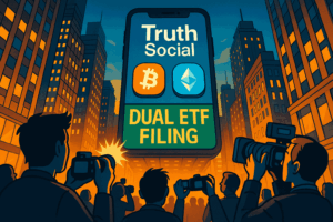 Trump’s Truth Social Wants to Launch Dual Bitcoin-Ether ETF