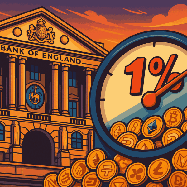 UK to Cap Bank Crypto Holdings at 1 Percent by 2026