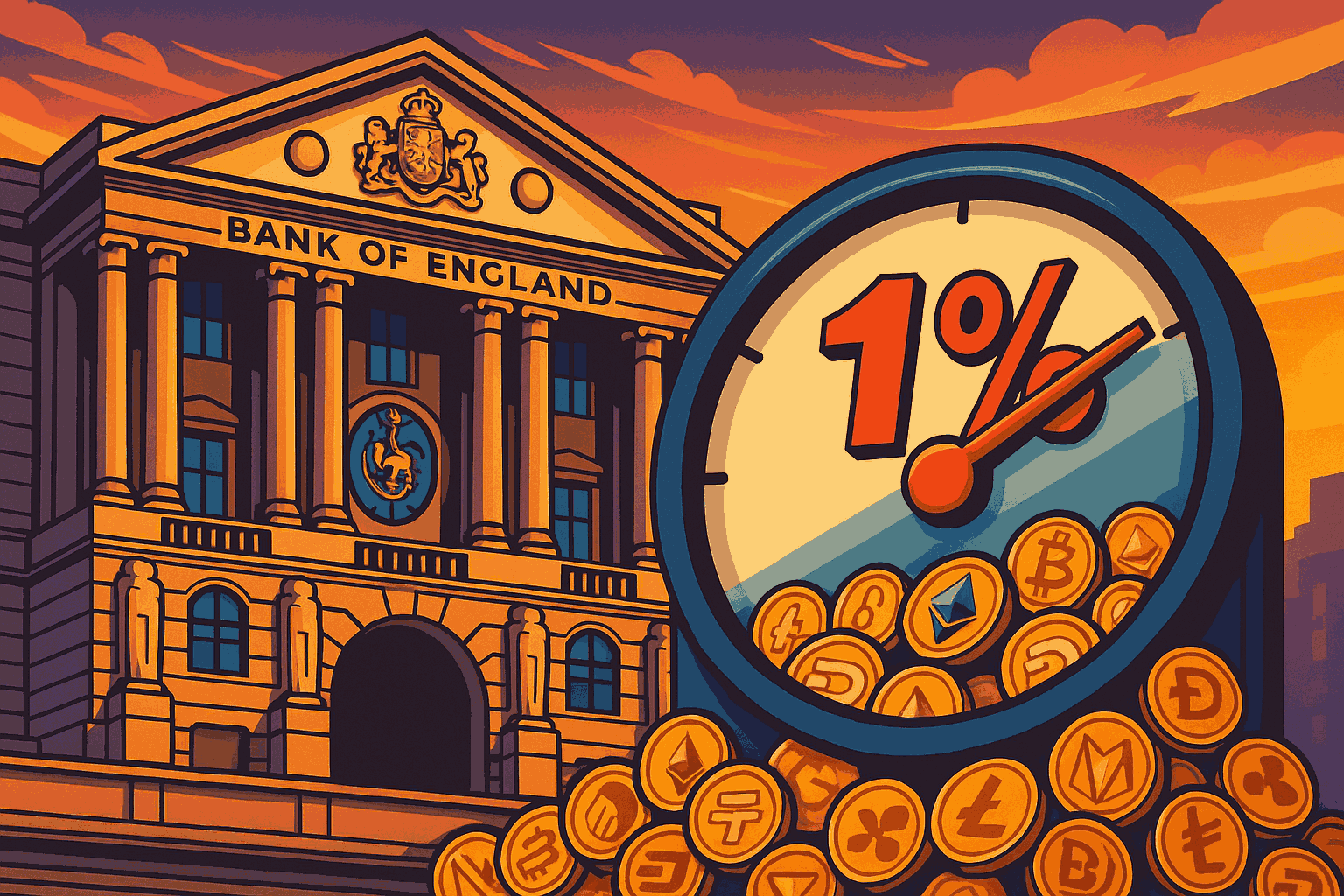 Bank of England Crypto Rules Set 1% Cap for 2026