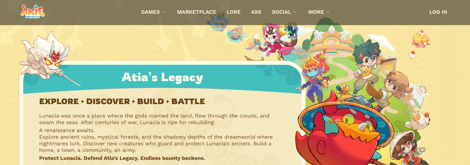 axie infinity game tokenization