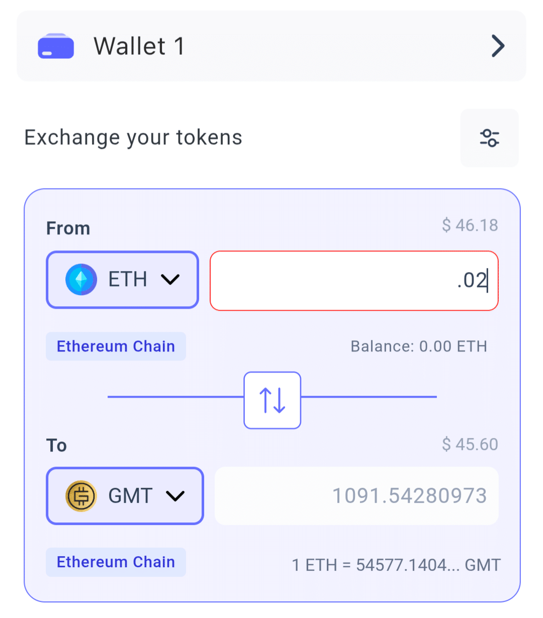 best wallet swap gmt