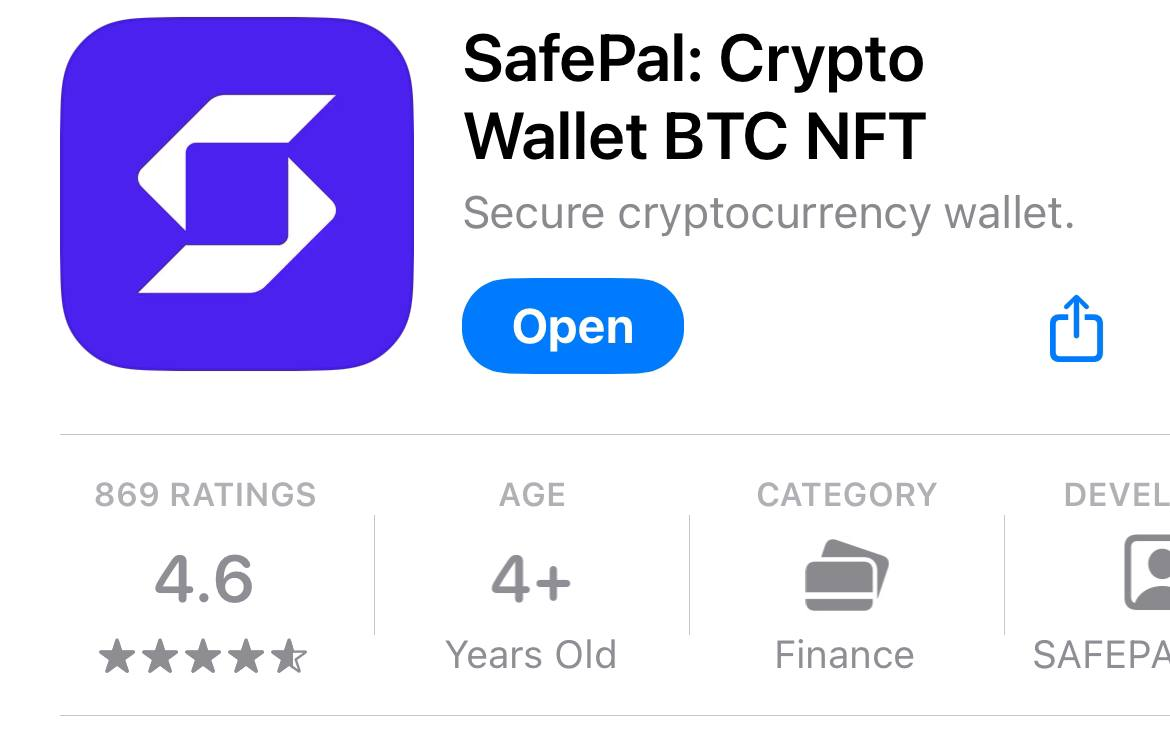 SafePal on iOS