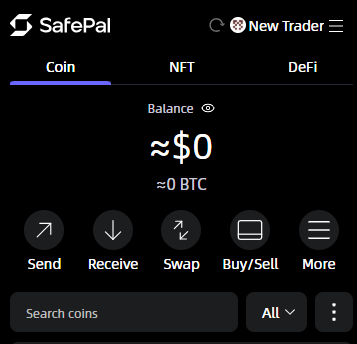 SafePal Account Balance