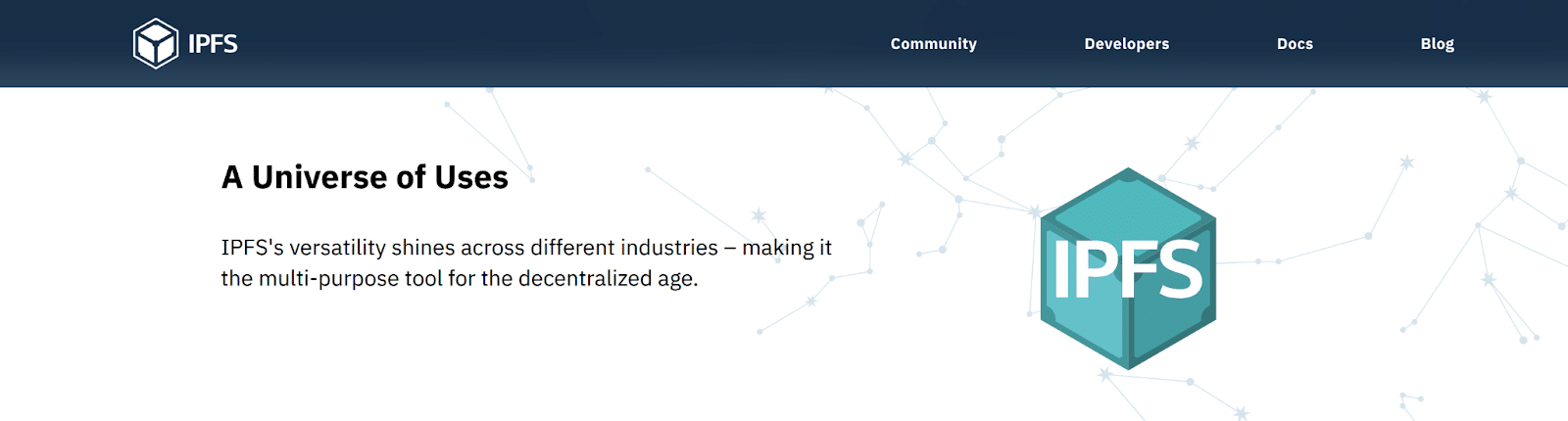 ipfs blockchain file storage