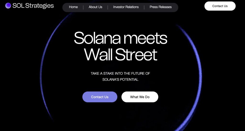sol strategies website