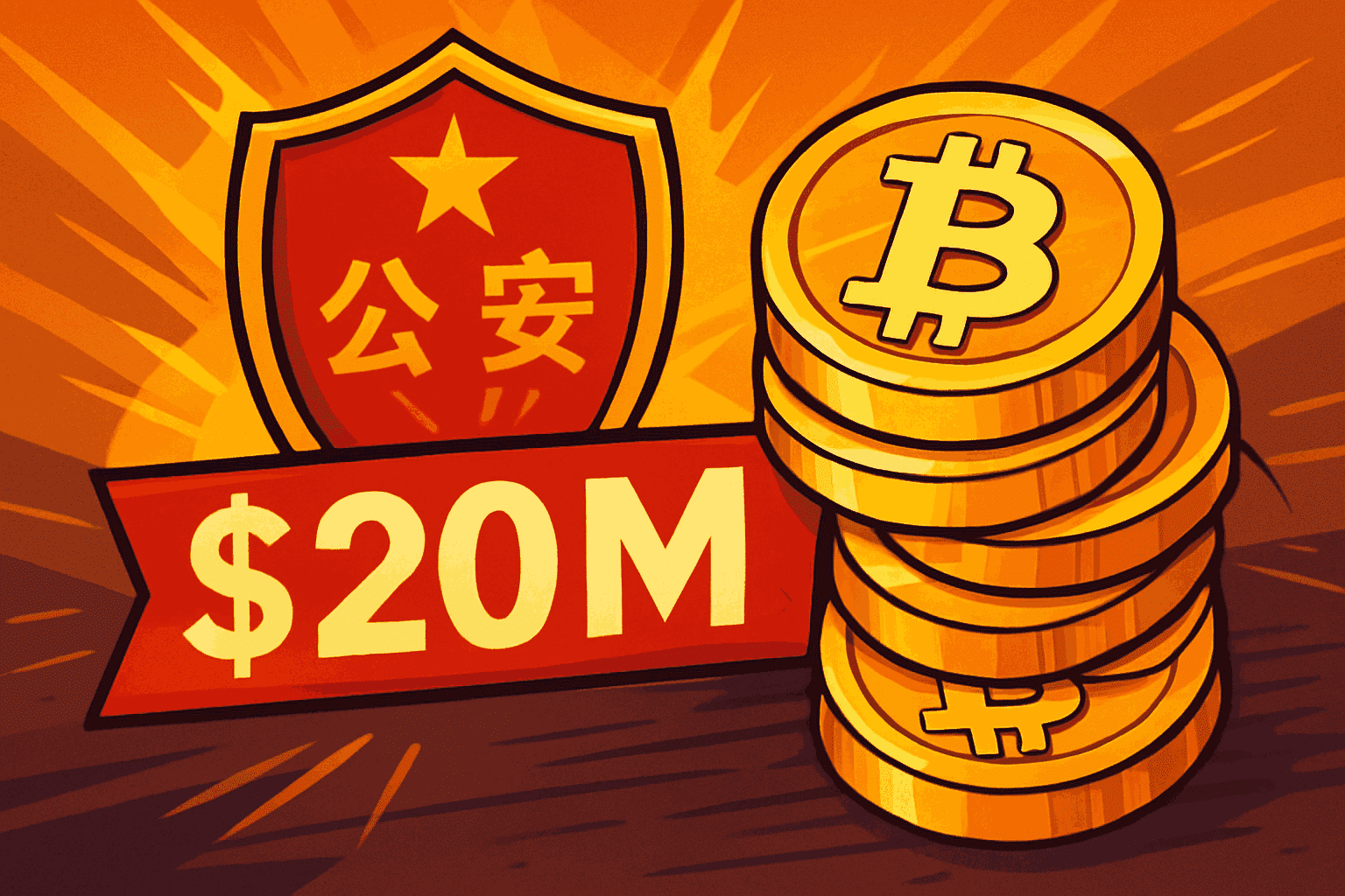$20 Million Bitcoin Laundering Ring Busted in China