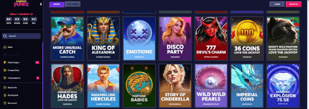 Casinopunkz jackpot slots