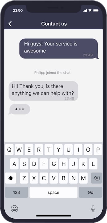 ChangeNOW Mobile App Support