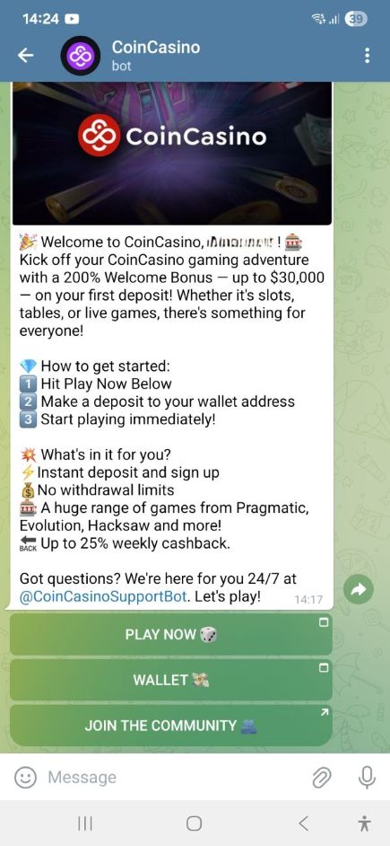 Telegram games