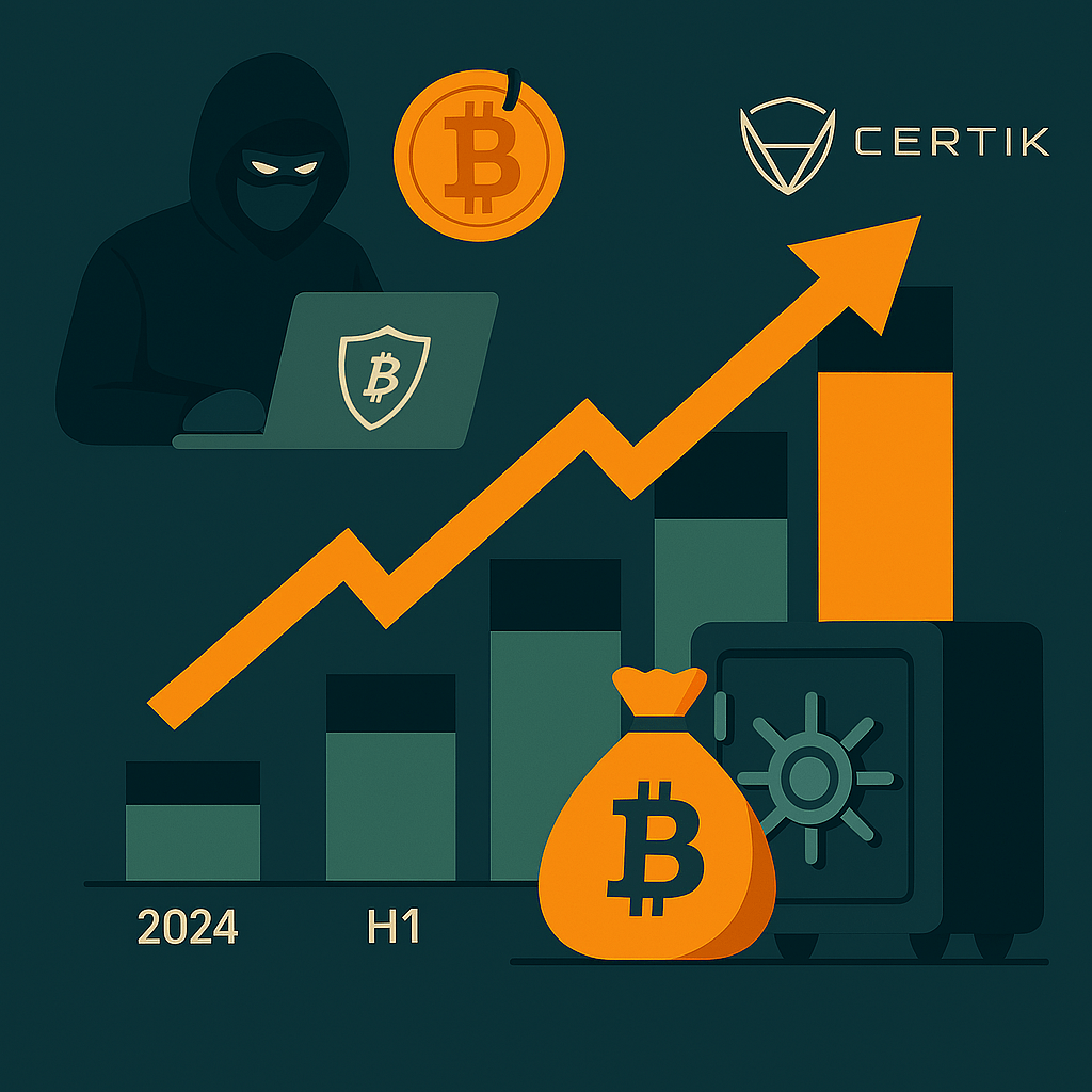 Crypto Hacks Surge in H1 2025, Surpassing 2024 Losses as CertiK Logs $184M in Recoveries