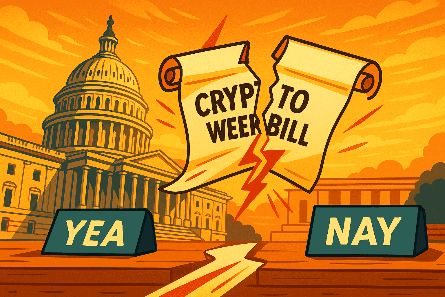 Crypto Week Stalls Out as House Vote Fails