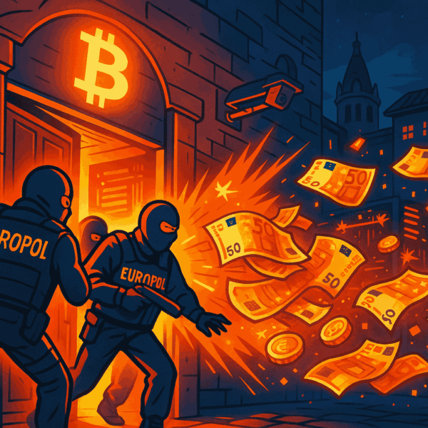 Europol Busts $540 Million Crypto Laundering Network
