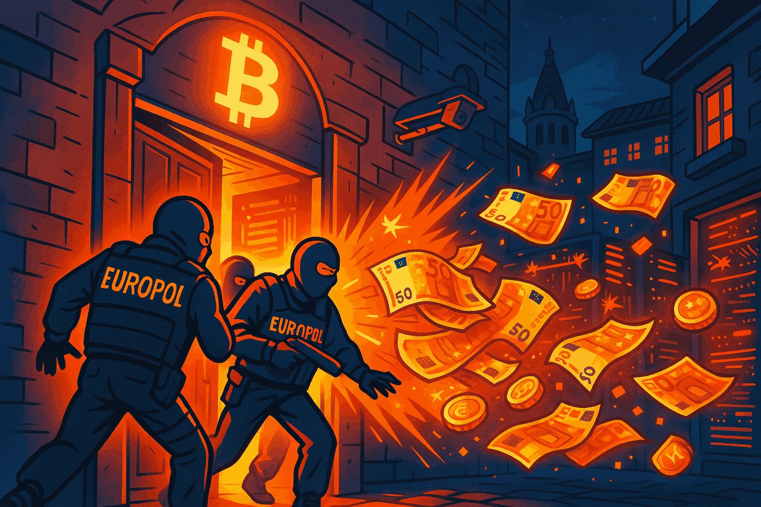 Europol Busts $540 Million Crypto Laundering Network