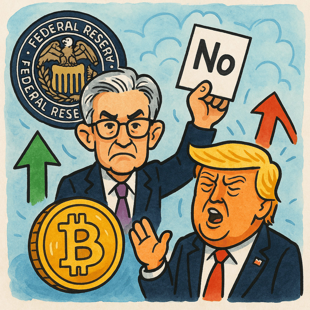FOMC Says “No Cut”: What Does The Report Do For Crypto And Trump?