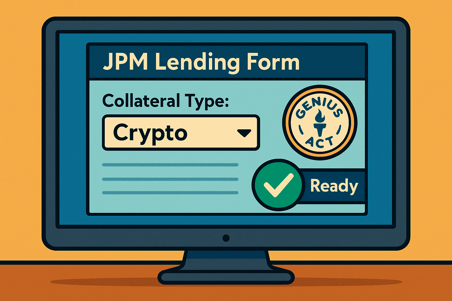 JPMorgan Explores Crypto Loans After GENIUS Act