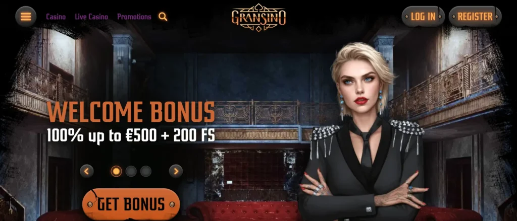 Gransino welkomstbonus - bookmaker zonder Cruks