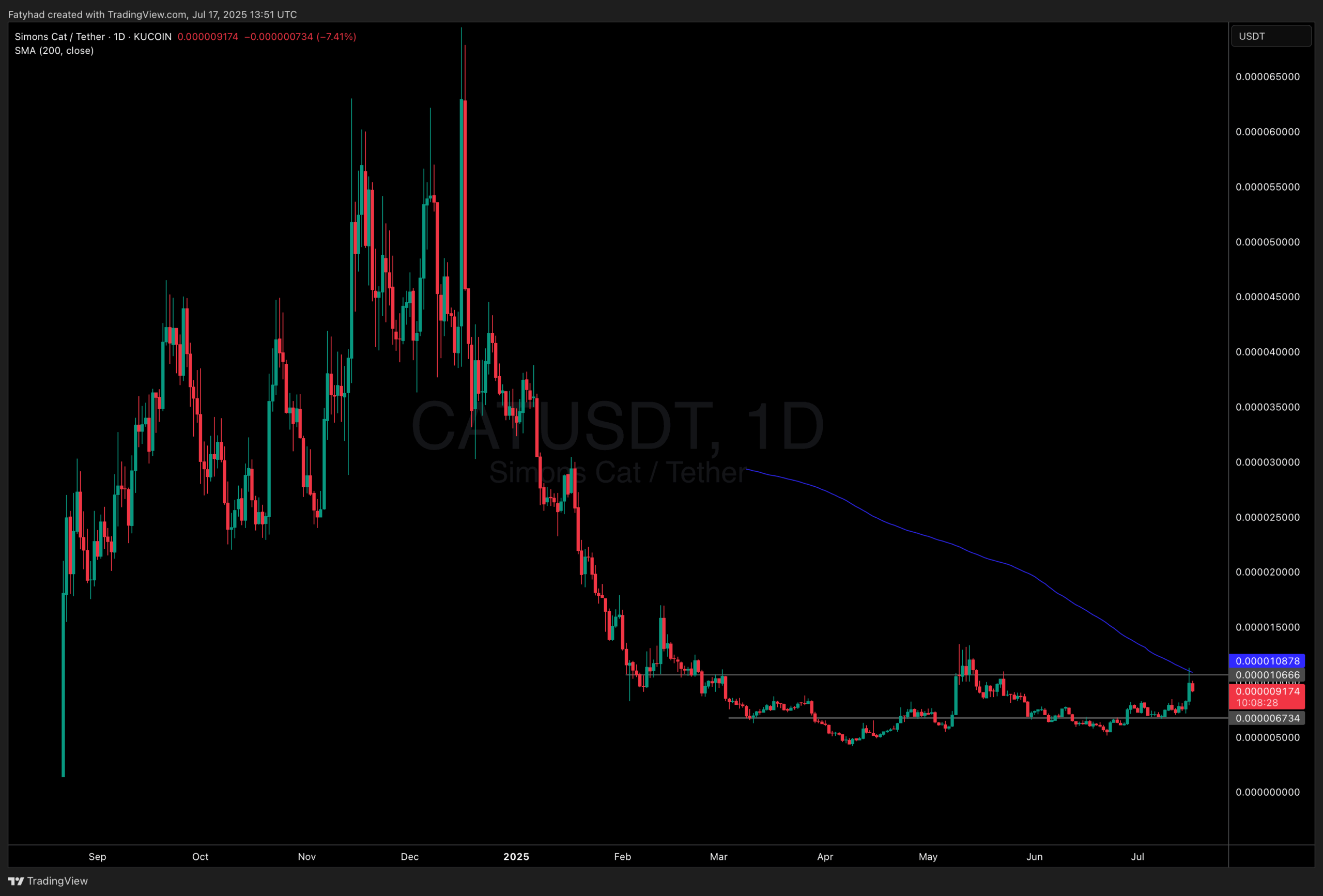 Simon's cat - best crypto to buy? Price analysis 