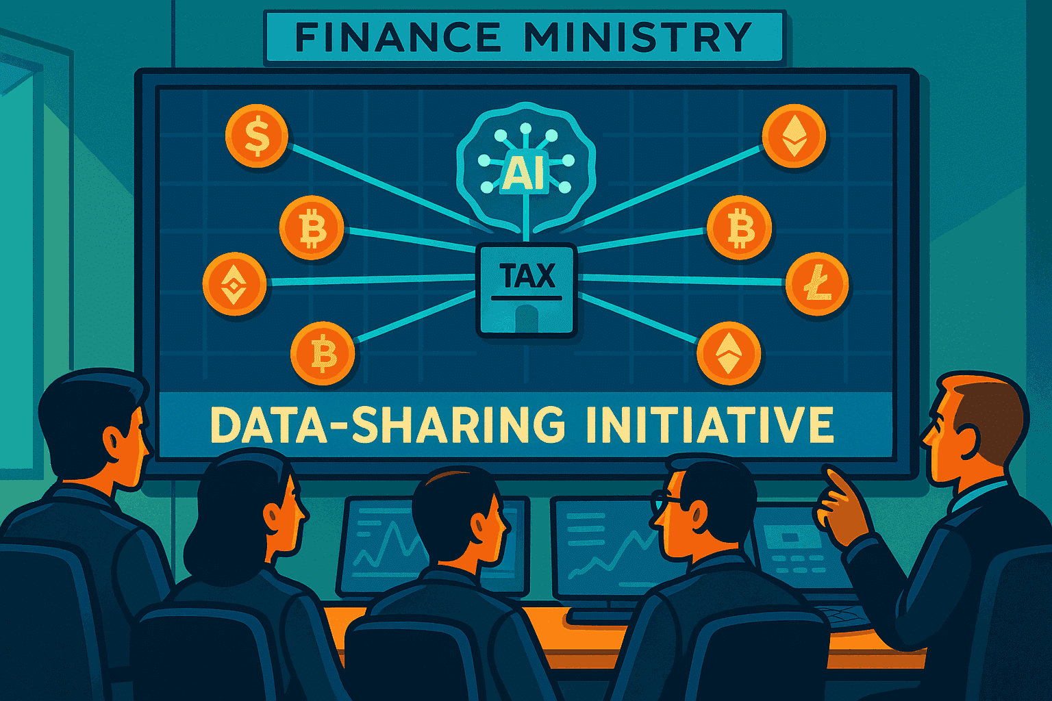 India Targets Crypto Tax Evasion Using AI and Data Sharing
