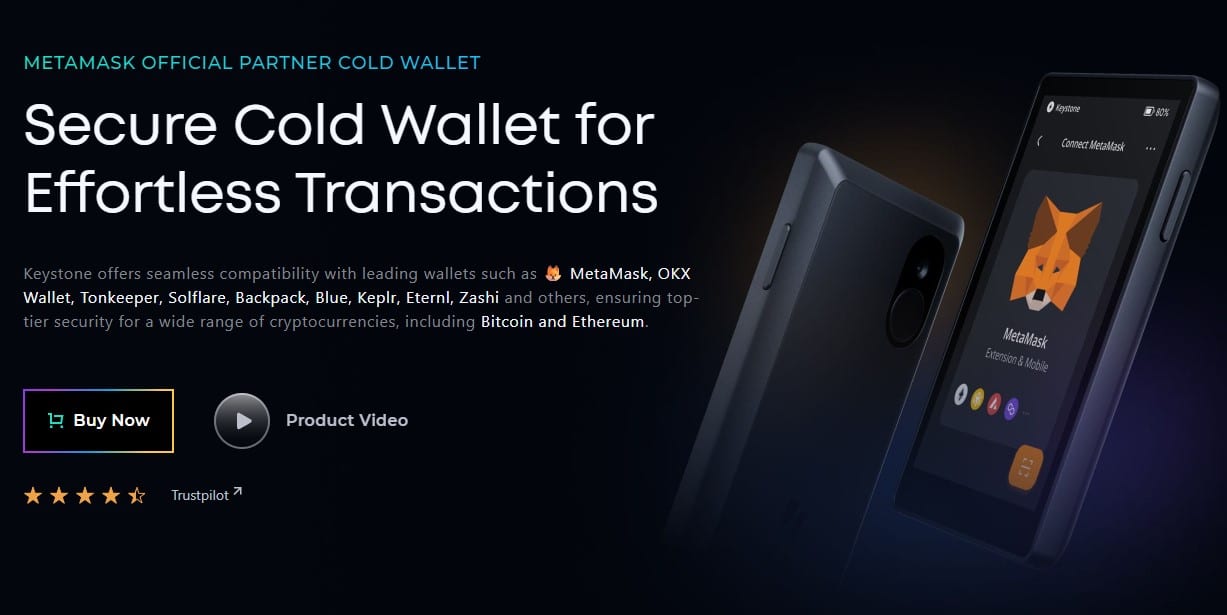 Keystone Cold Wallet