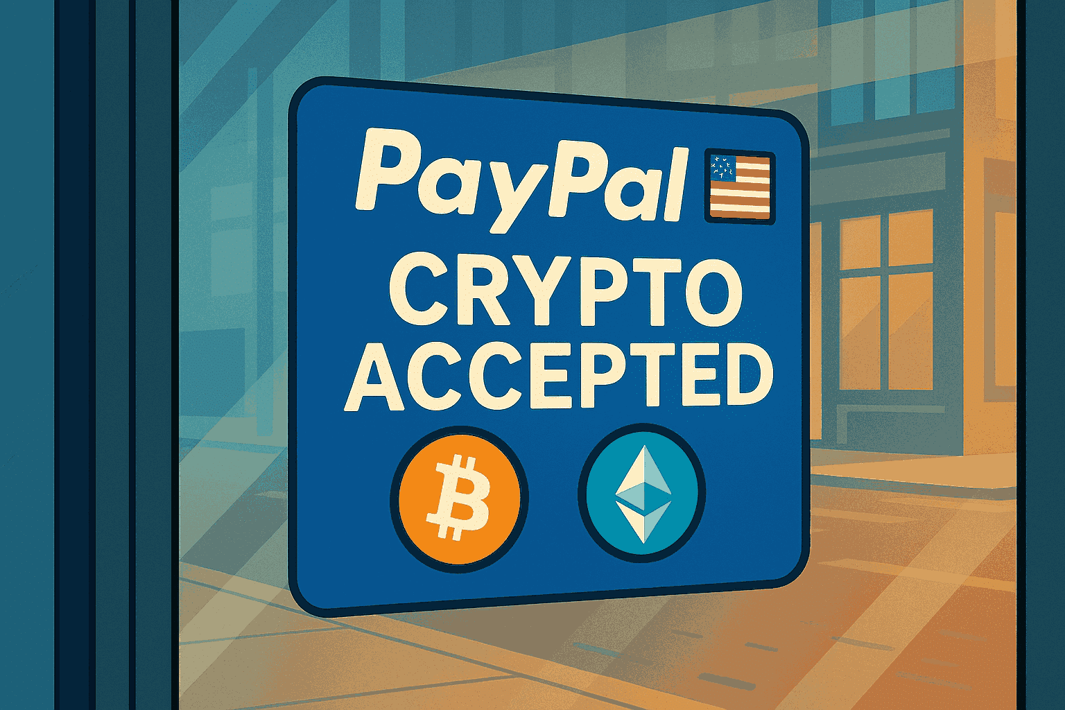 PayPal Launches “Pay With Crypto” for U.S. Merchants