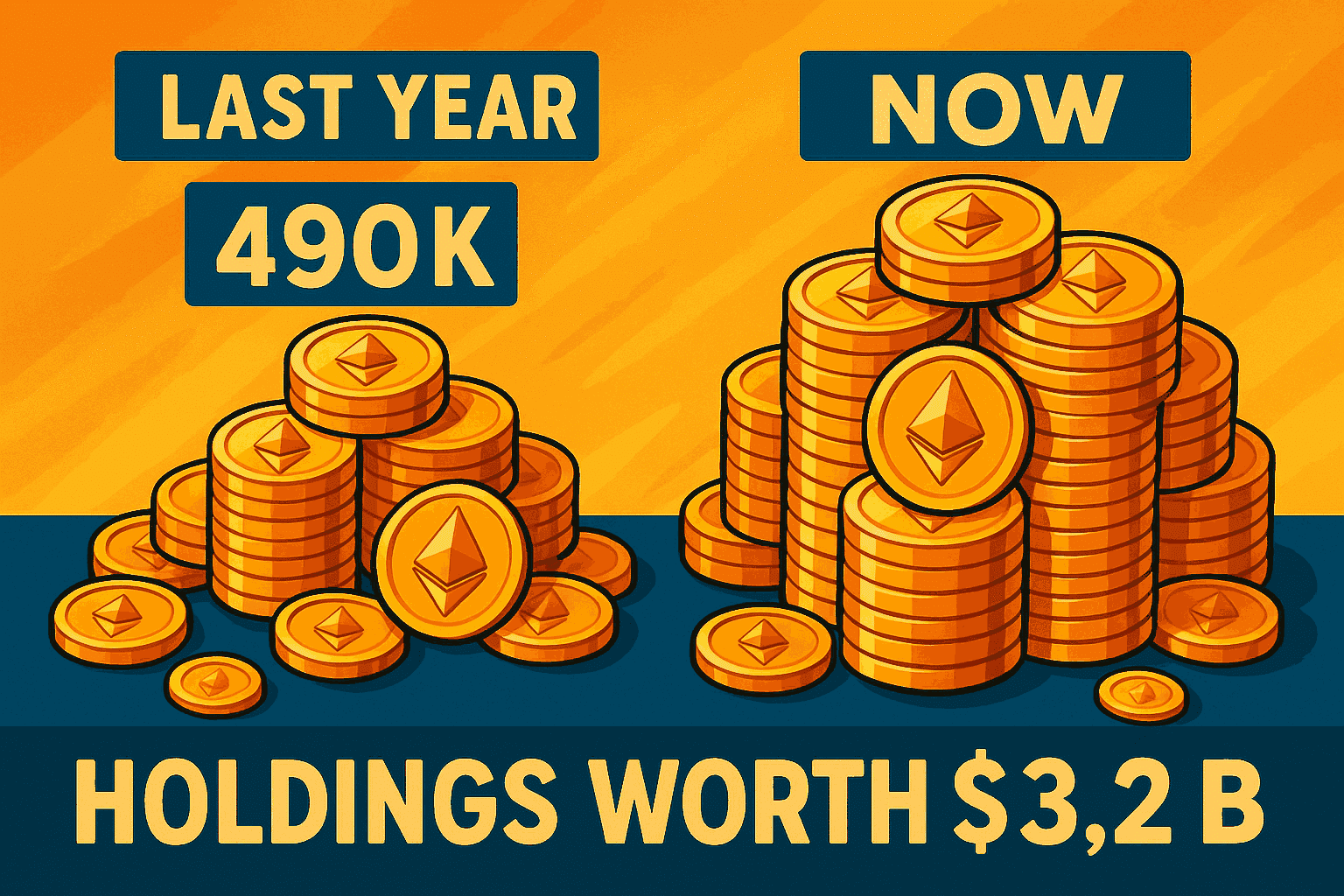 Public Companies Now Hold Over $3.2B in Ethereum