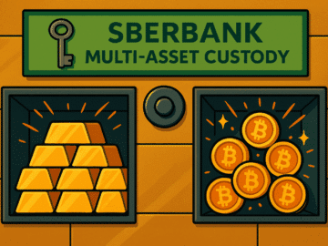 Russia’s Sberbank Wants to Hold Your Crypto Like a Regular Bank Account