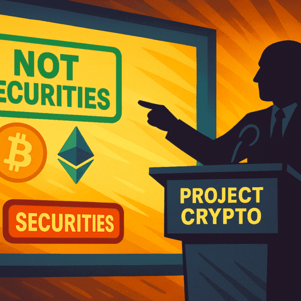 SEC Launches Project Crypto to Move Markets Onto Blockchain