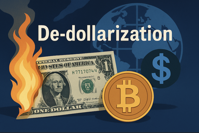 De-dollarization: What It Means for Bitcoin & Stablecoins?
