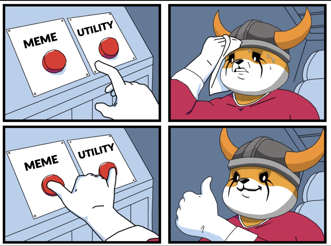 FLOKI Crypto Surges +30% Overnight: The Dog Memecoin Owing The Success Of  Its Valhalla Game - 99Bitcoins