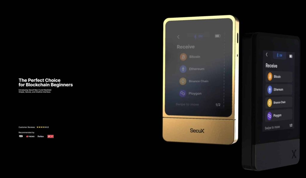 SecuX staking