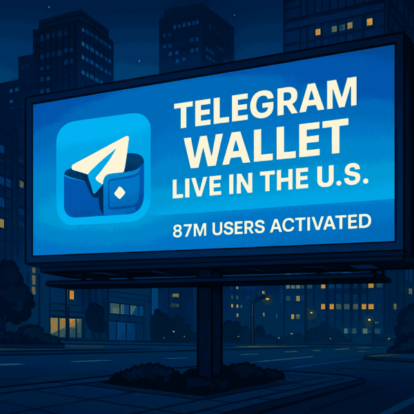 Telegram Brings Crypto to U.S. Users via TON Wallet